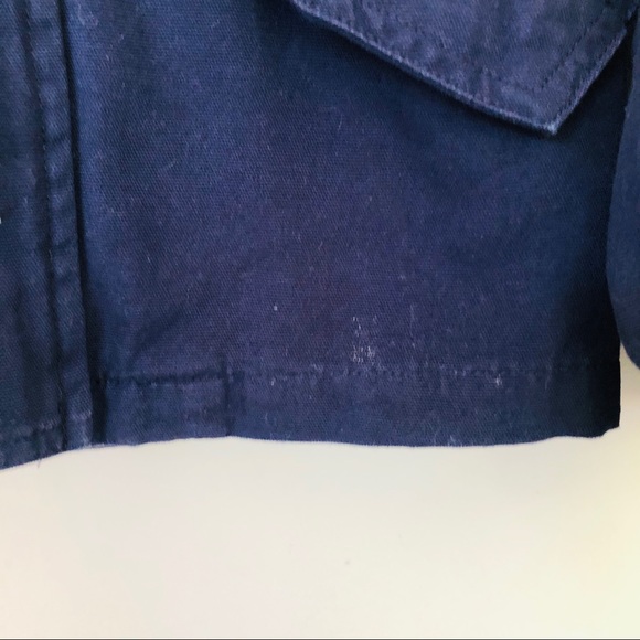 Janie and Jack Kids Blue Jacket 5-6 - Picture 2 of 5